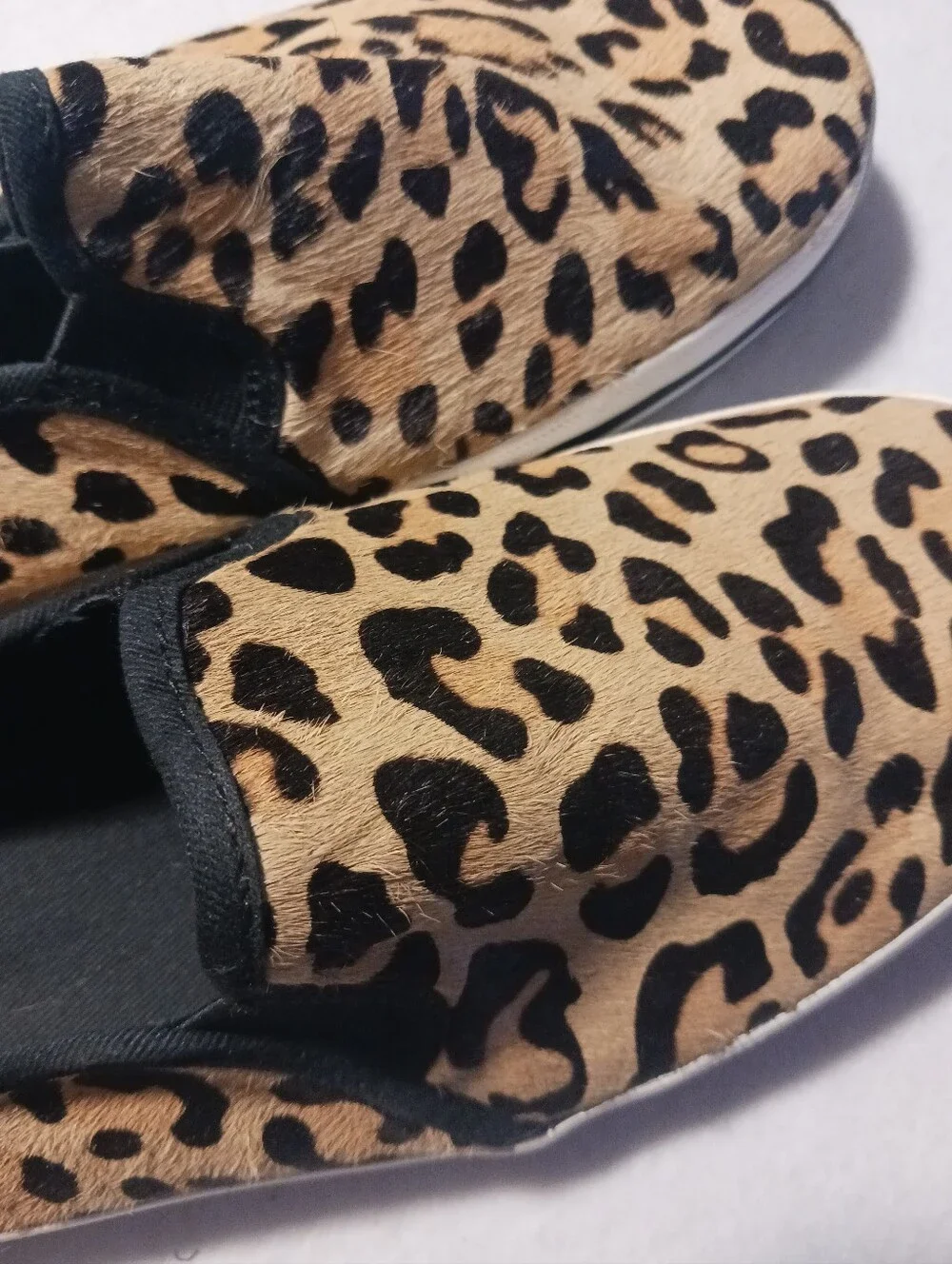 KEDs KATE SPADE Collab Animal Print Slip On Sneakers Shoes Womens Size 11